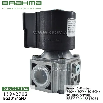 Brahma 13942702 EG30*S.2*GFD gas valve