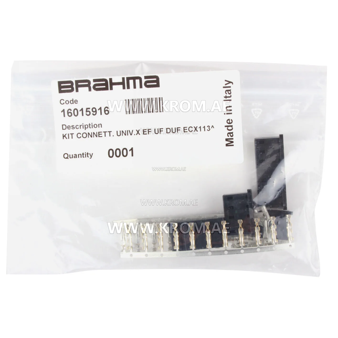 Brahma 16015916 connection kit for NDX DXN DX