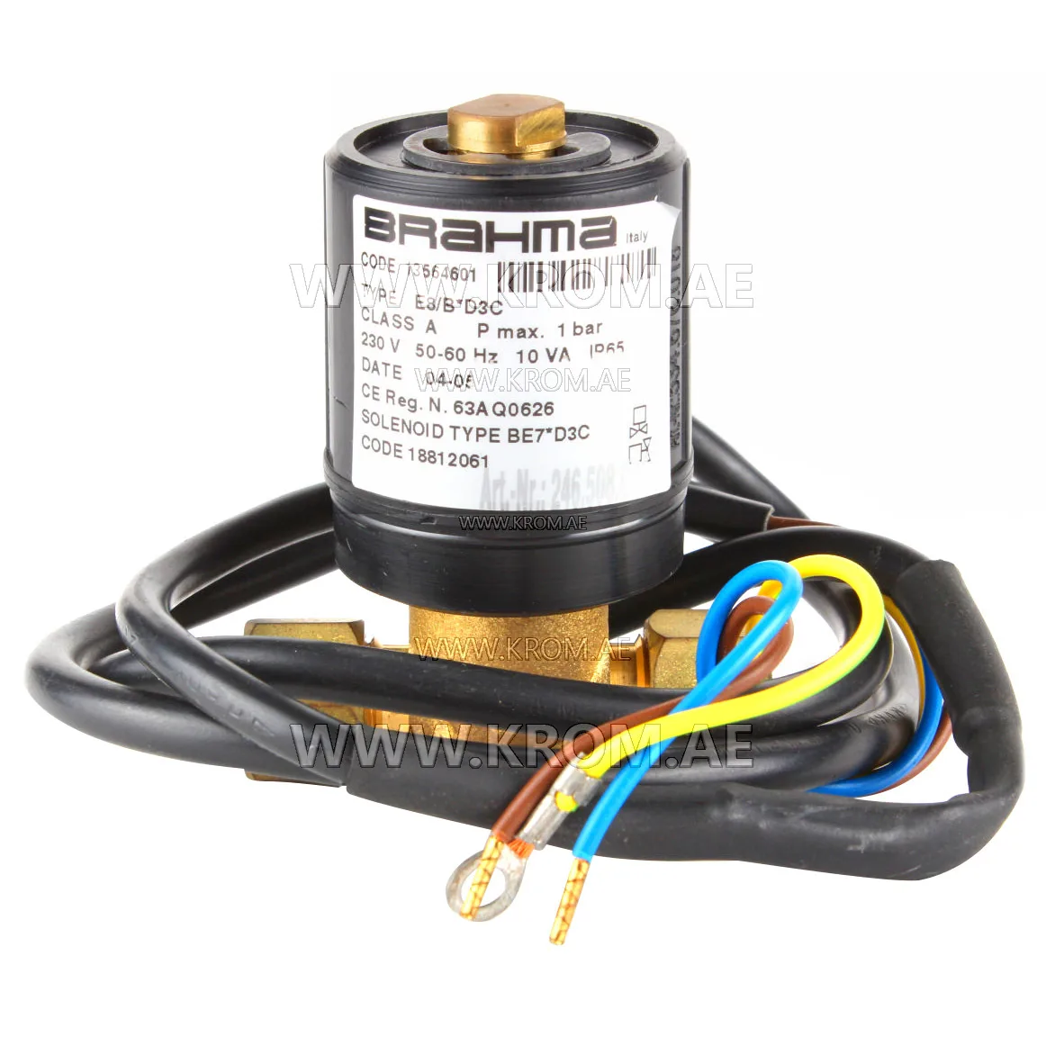 Brahma 13564601 E8/B*D3C gas valve