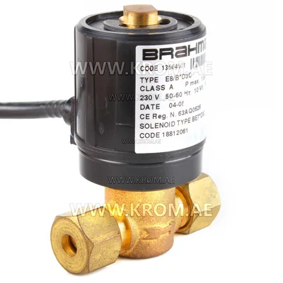 Brahma 13564601 E8/B*D3C gas valve
