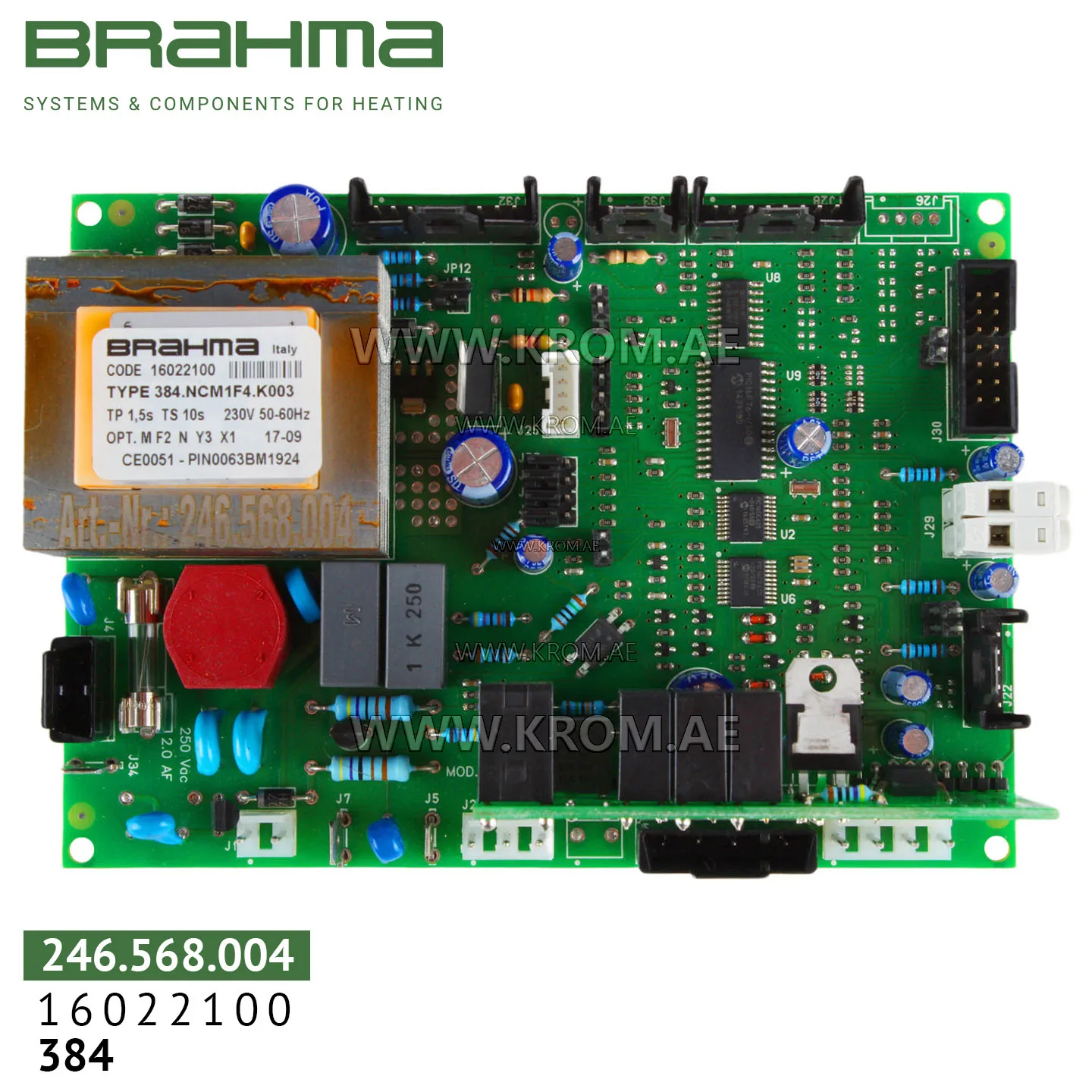 Brahma 16022100 384.NCM1F4.K003 PCB (control board)