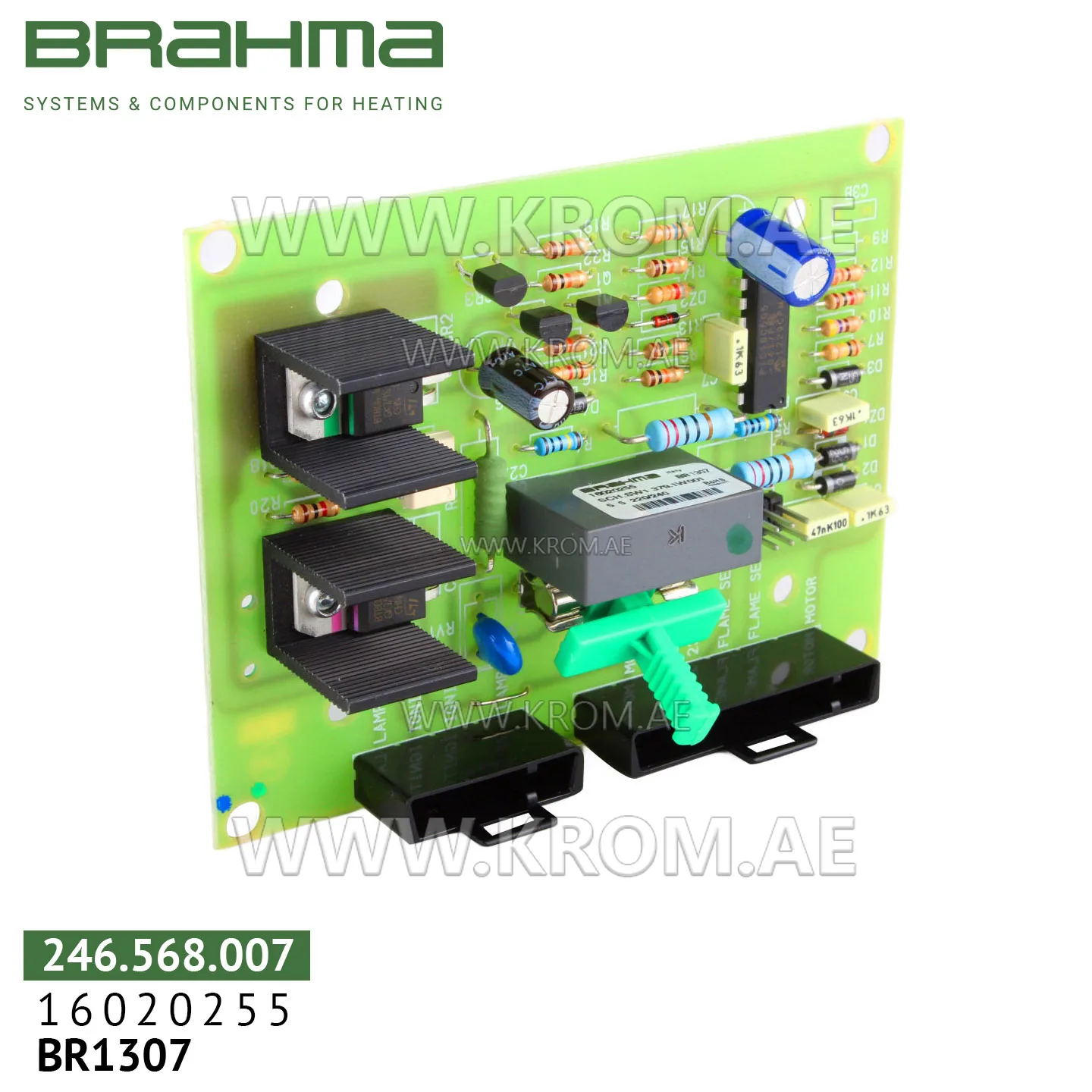 Brahma 16020255 379.1W001 PCB (control board)