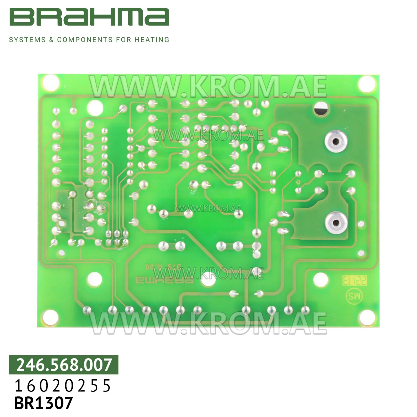 Brahma 16020255 379.1W001 PCB (control board)