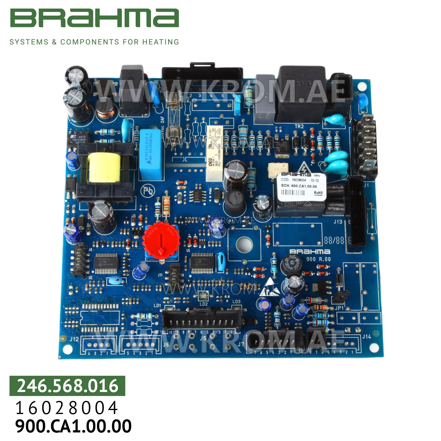Brahma 16028004 900.CA1.00.00 PCB (control board)