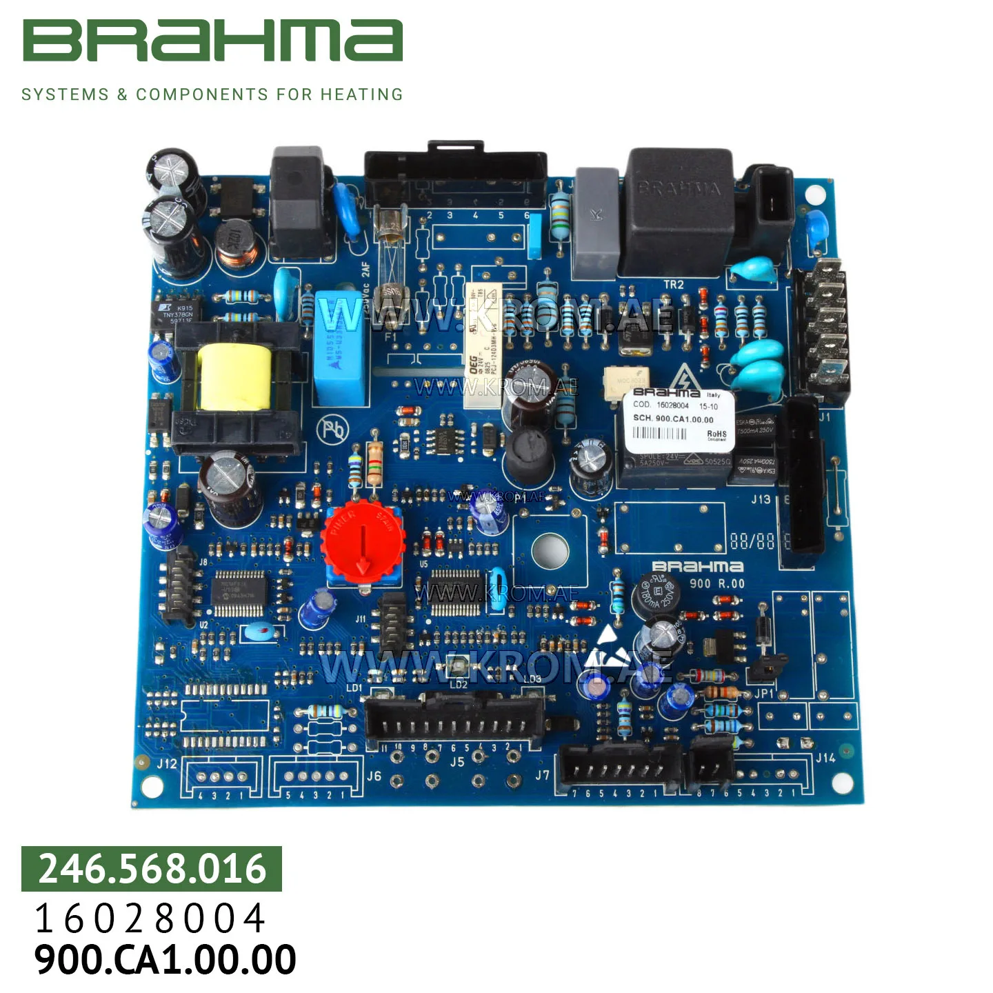 Brahma 16028004 900.CA1.00.00 PCB (control board)