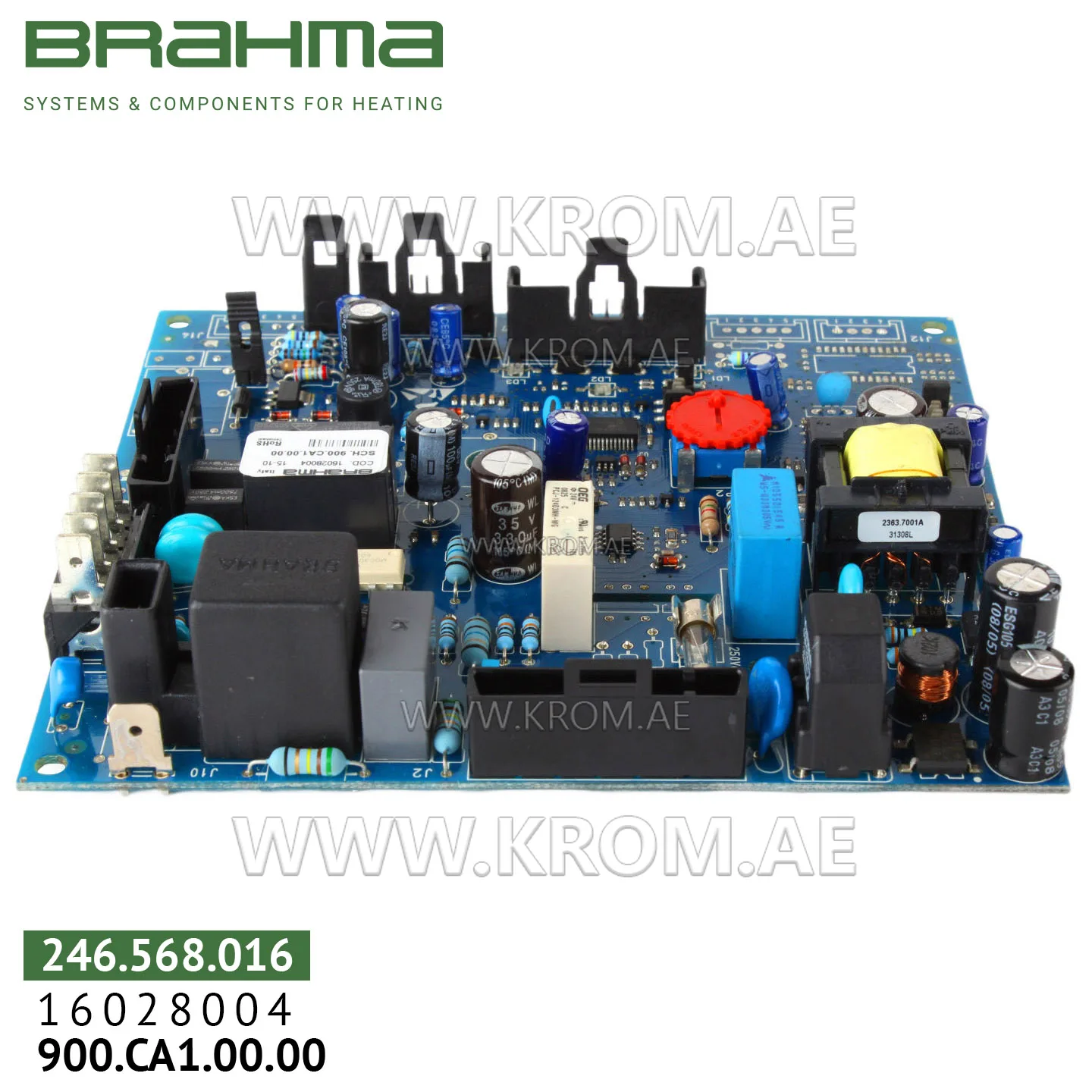 Brahma 16028004 900.CA1.00.00 PCB (control board)