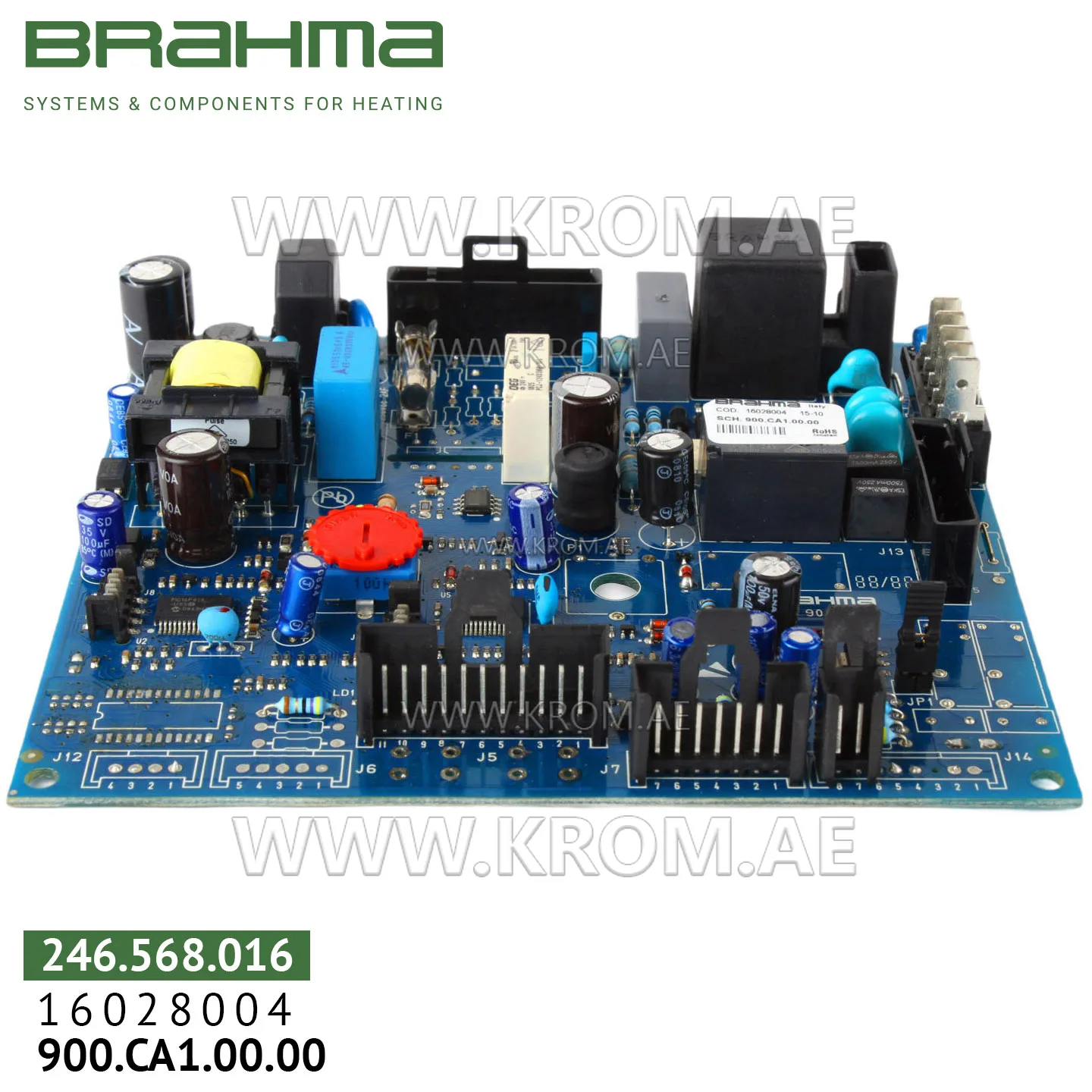 Brahma 16028004 900.CA1.00.00 PCB (control board)