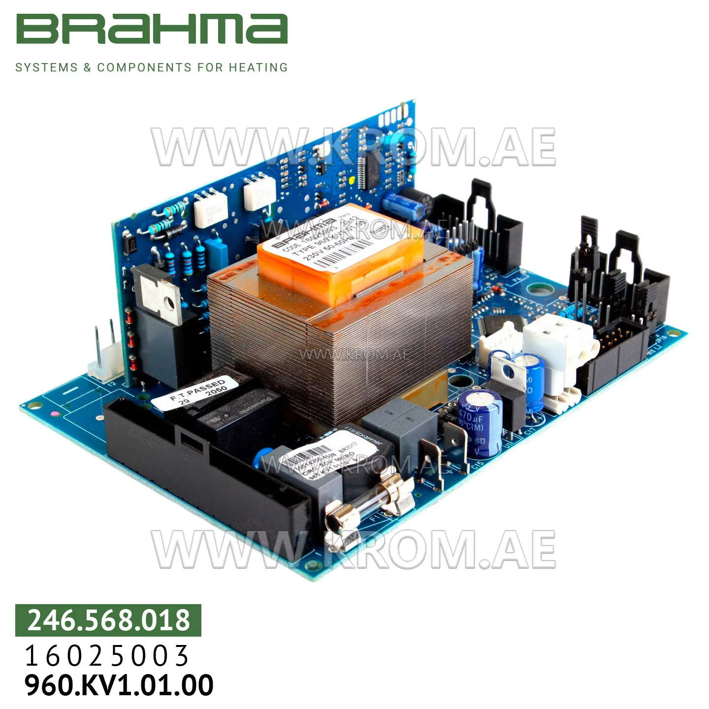 Brahma 16025003 960.KV1.01.00 PCB (control board)