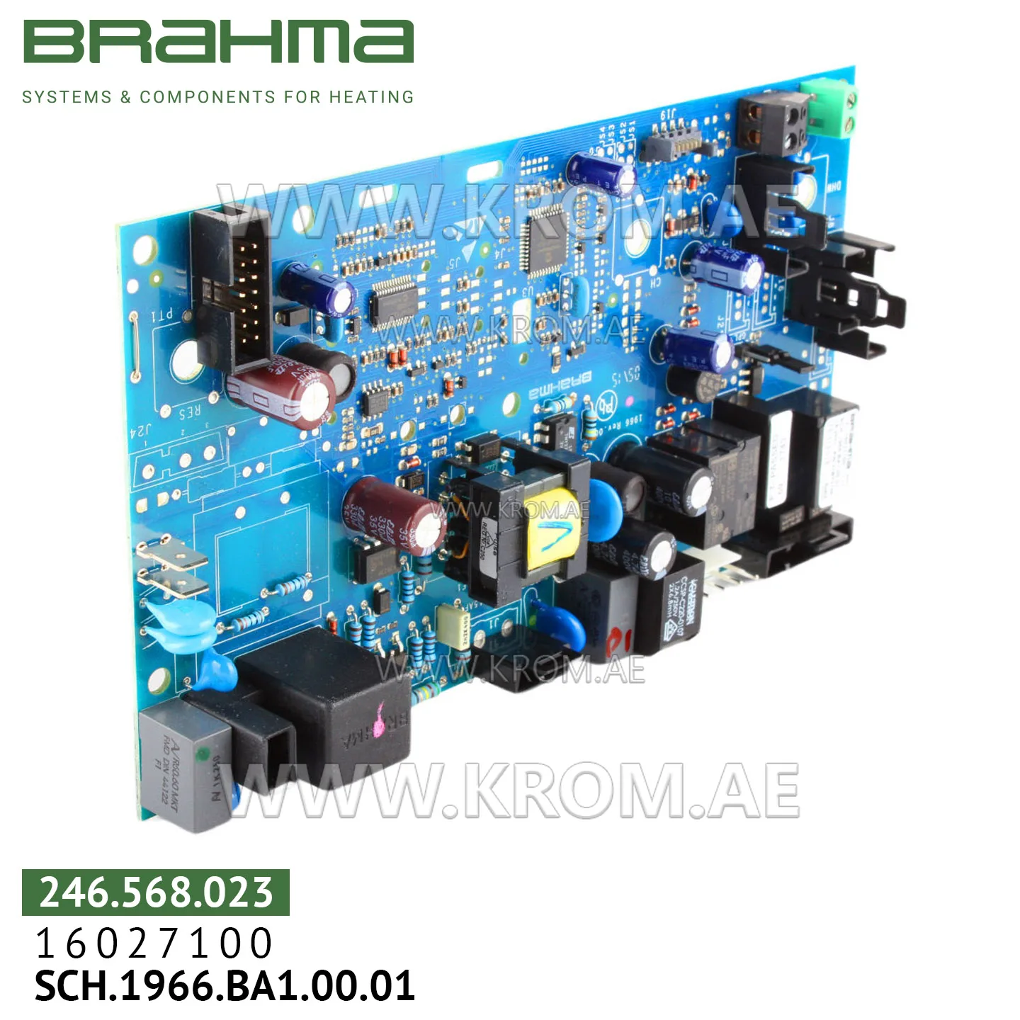 Brahma 16027100 1966.BA1.00.01 PCB (control board)