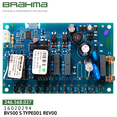 Brahma 16020294 BV500 S TYPE001 PCB (control board)