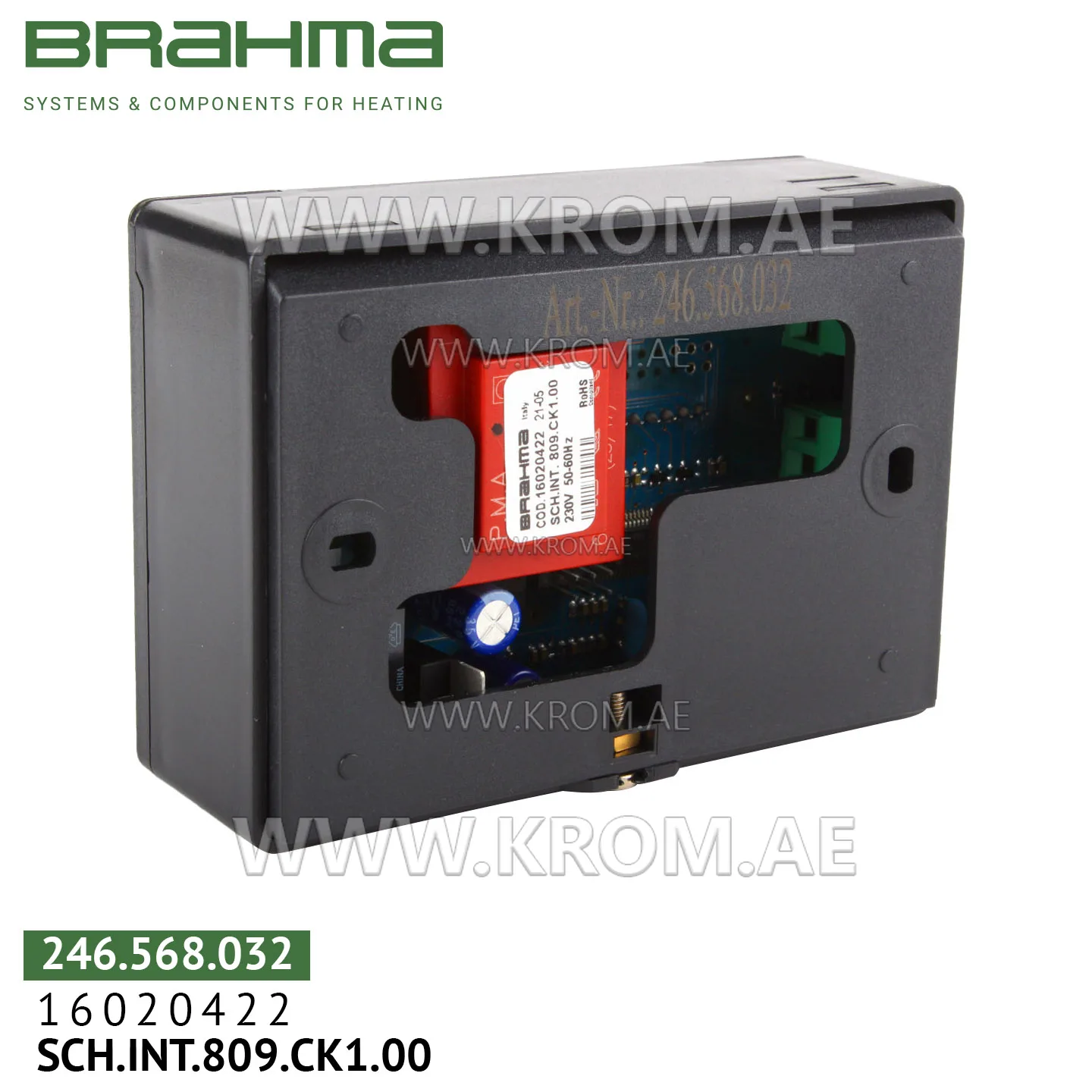 Brahma 16020422 809.CK1.00 PCB (control board)