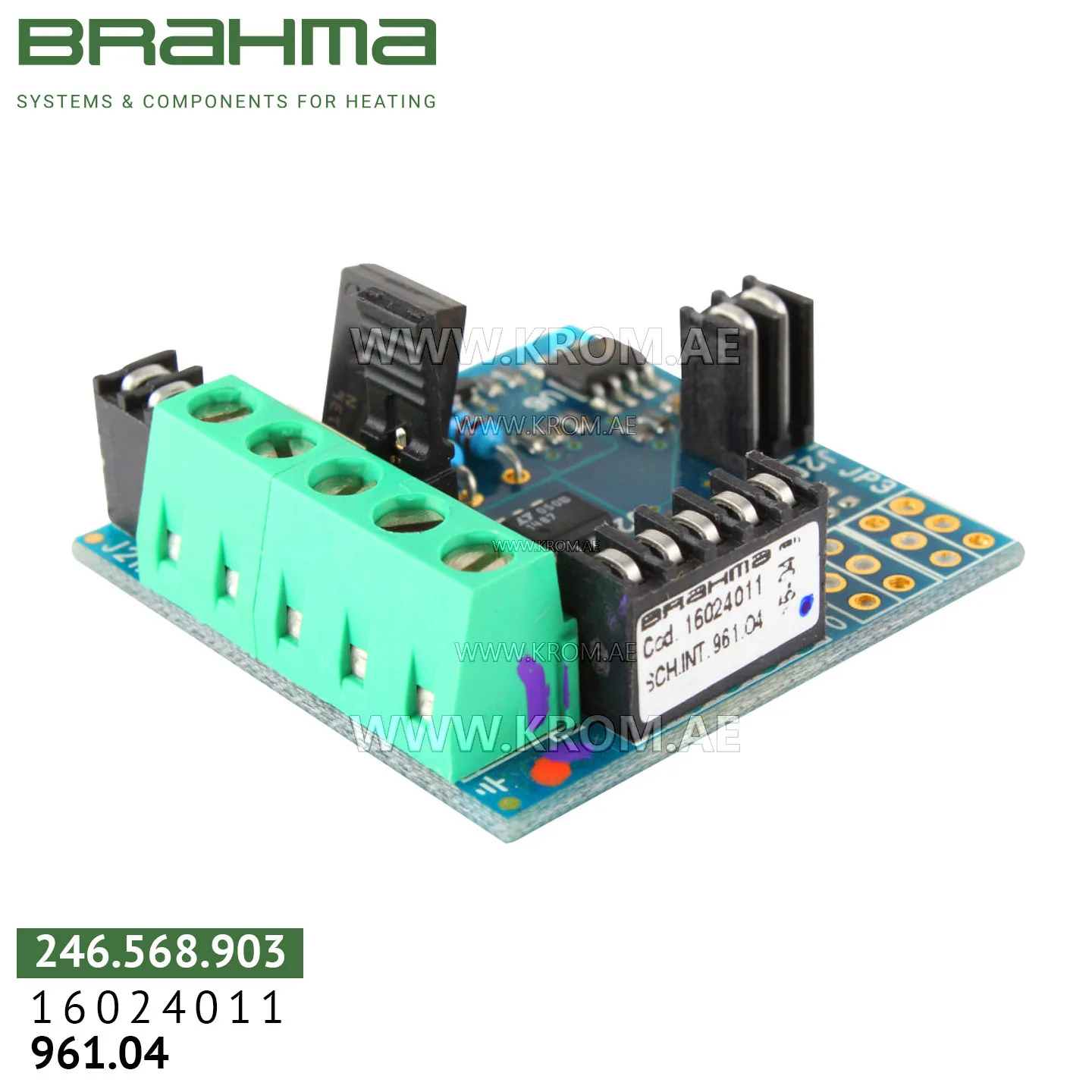 Brahma 16024011 961.O4 PCB (control board)