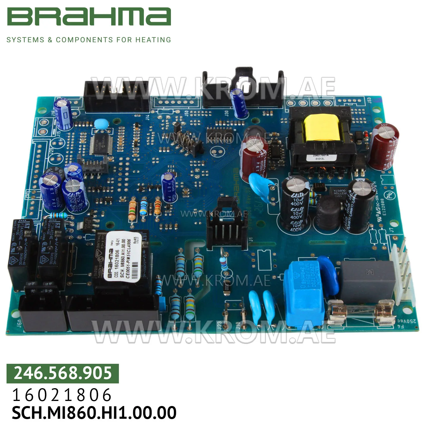 Brahma 16021806 MI860.HI1.00.00 PCB (control board)