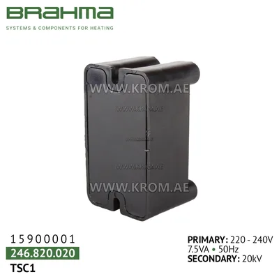 Brahma 15900001 TSC1 ignition transformer