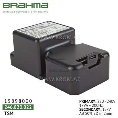 Brahma 15898000 TSM ignition transformer