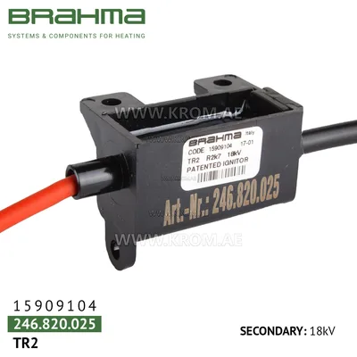 Brahma 15909104 TR2/A ignition transformer