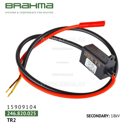 Brahma 15909104 TR2/A ignition transformer