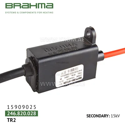 Brahma 15909025 TR2/A ignition transformer