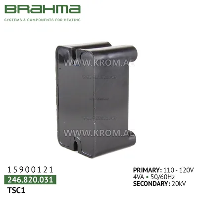 Brahma 15900121 TSC1 ignition transformer
