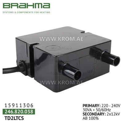 Brahma 15911306 TD2LTCS ignition transformer