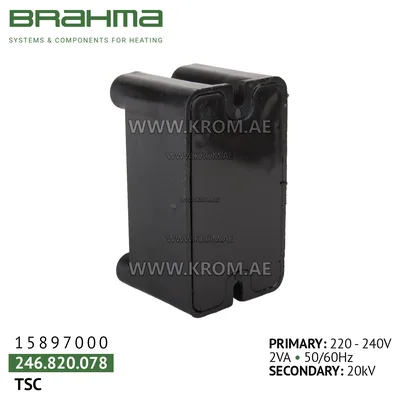 Brahma 15897000 TSC ignition transformer