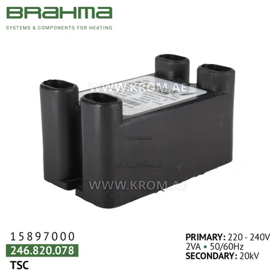 Brahma 15897000 TSC ignition transformer