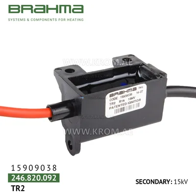 Brahma 15909038 TR2/A ignition transformer