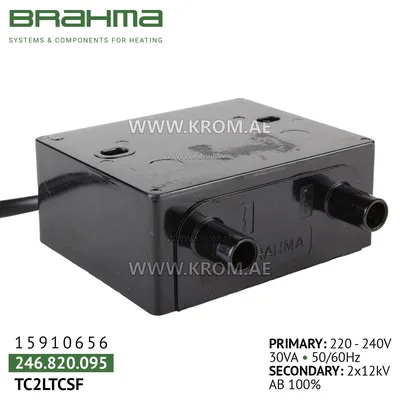 Brahma 15910656 TC2LTCSF ignition transformer