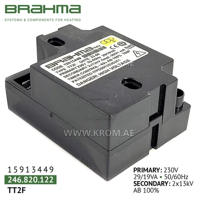 Brahma 15913449 TT2F ignition transformer