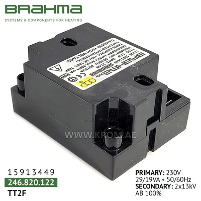 Brahma 15913449 TT2F ignition transformer