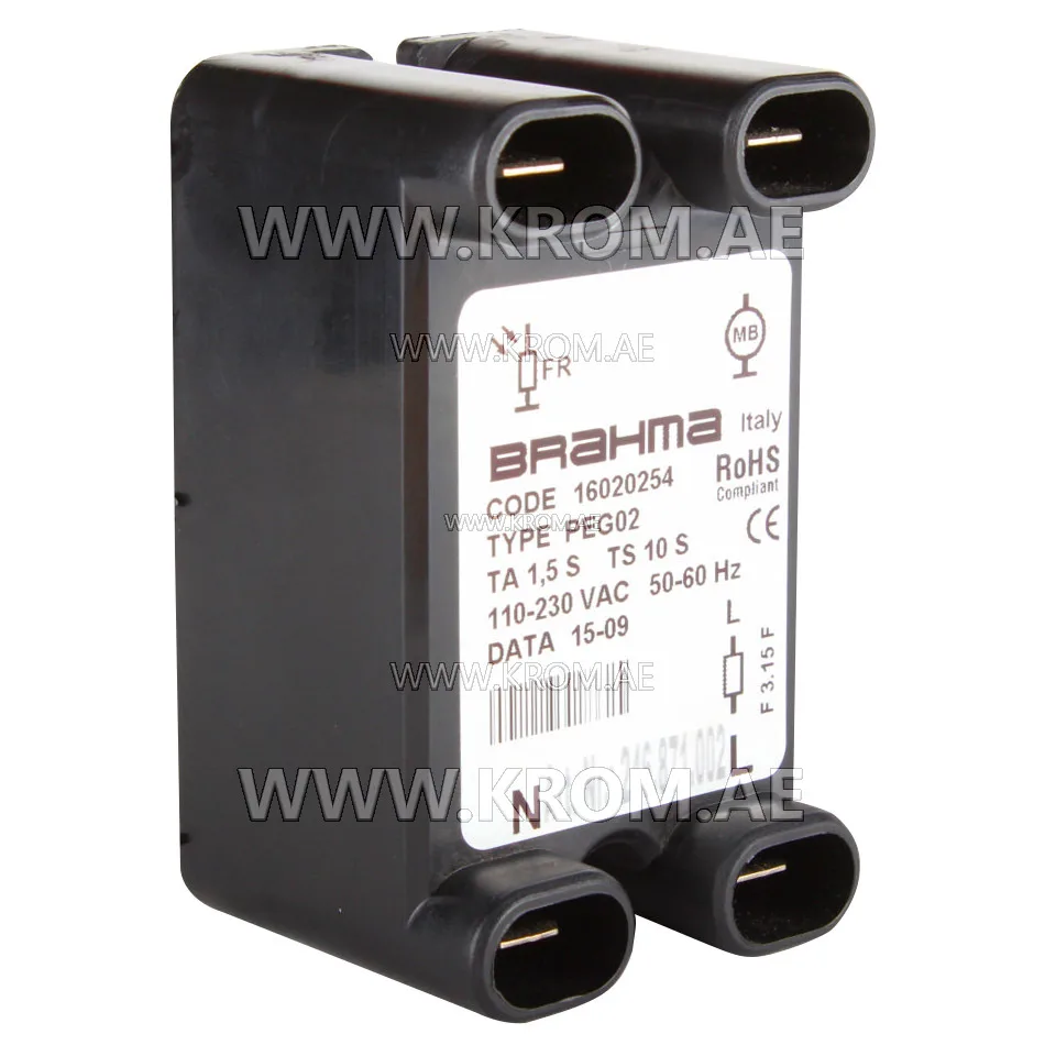 Brahma 16020254 PEG02 flame control