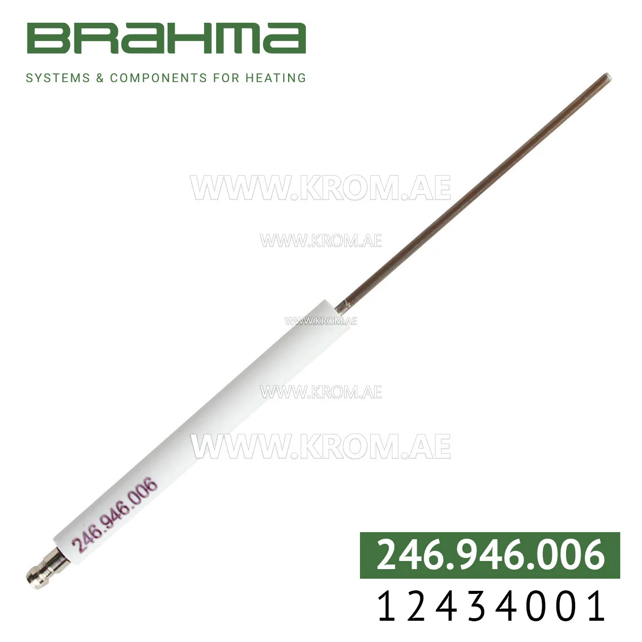 Brahma 12434001 K3,0 ALV 11-102.100 electrode
