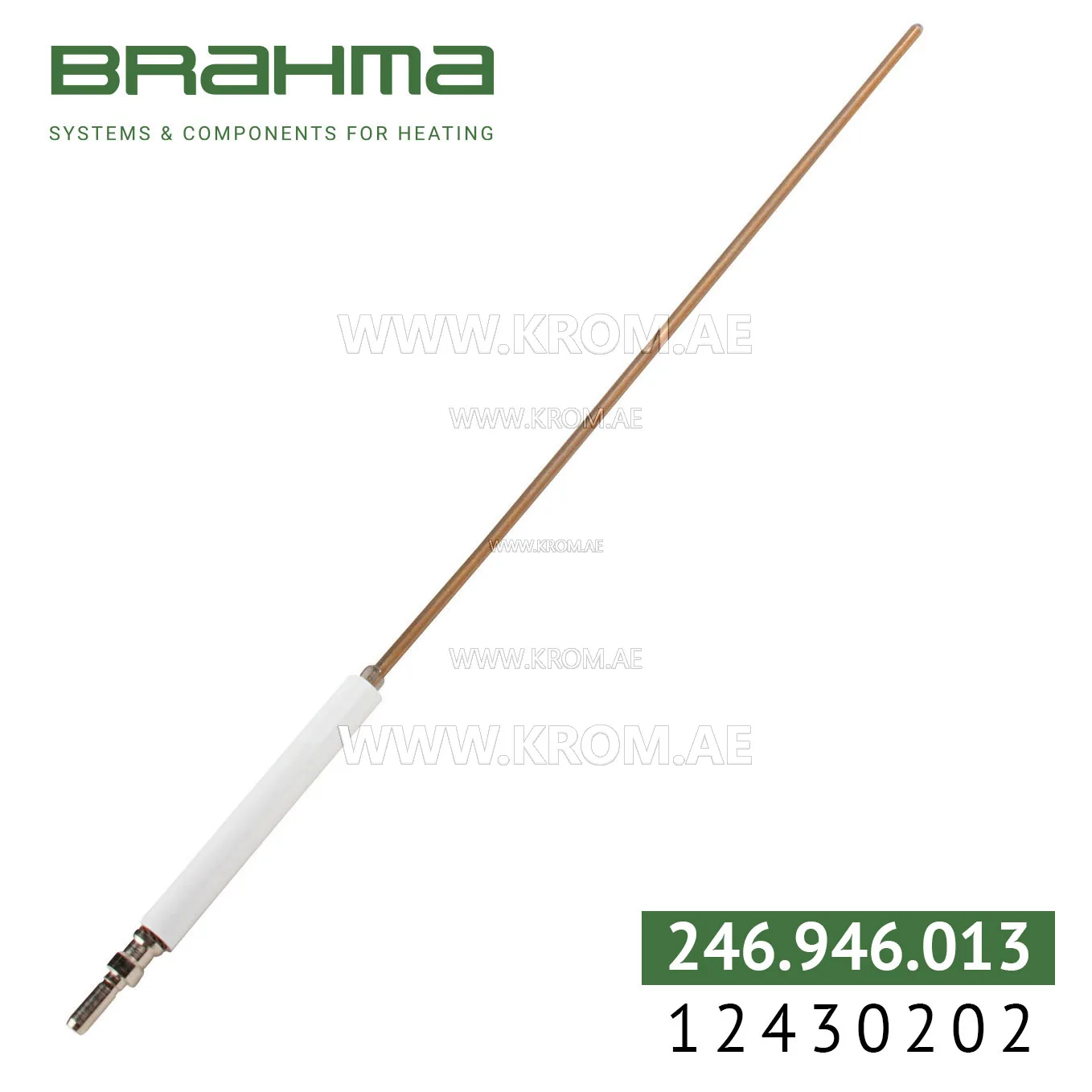 Brahma 12430202 K3,0 ALV 8-60. T4 200 electrode