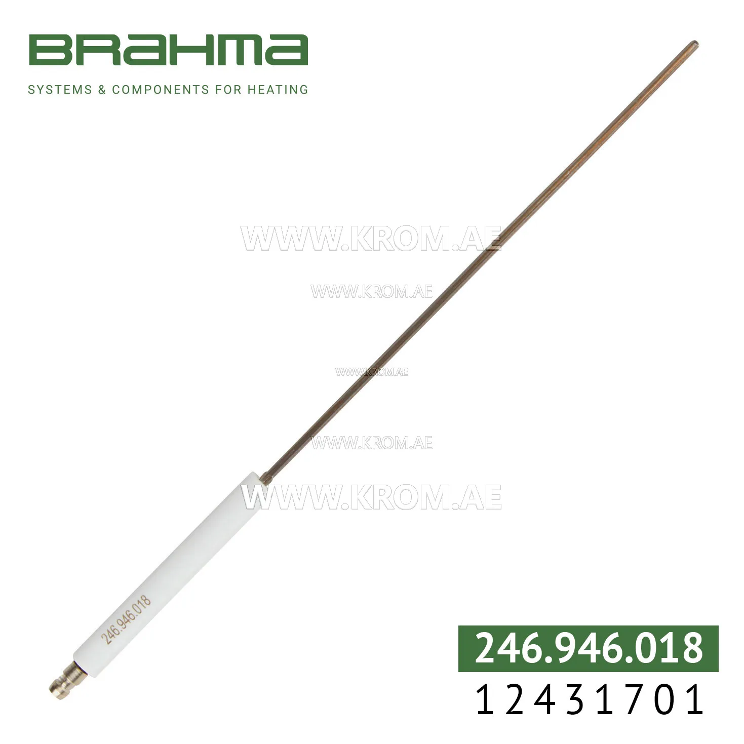 Brahma 12431701 K3,0 ALV 10-84.200 electrode