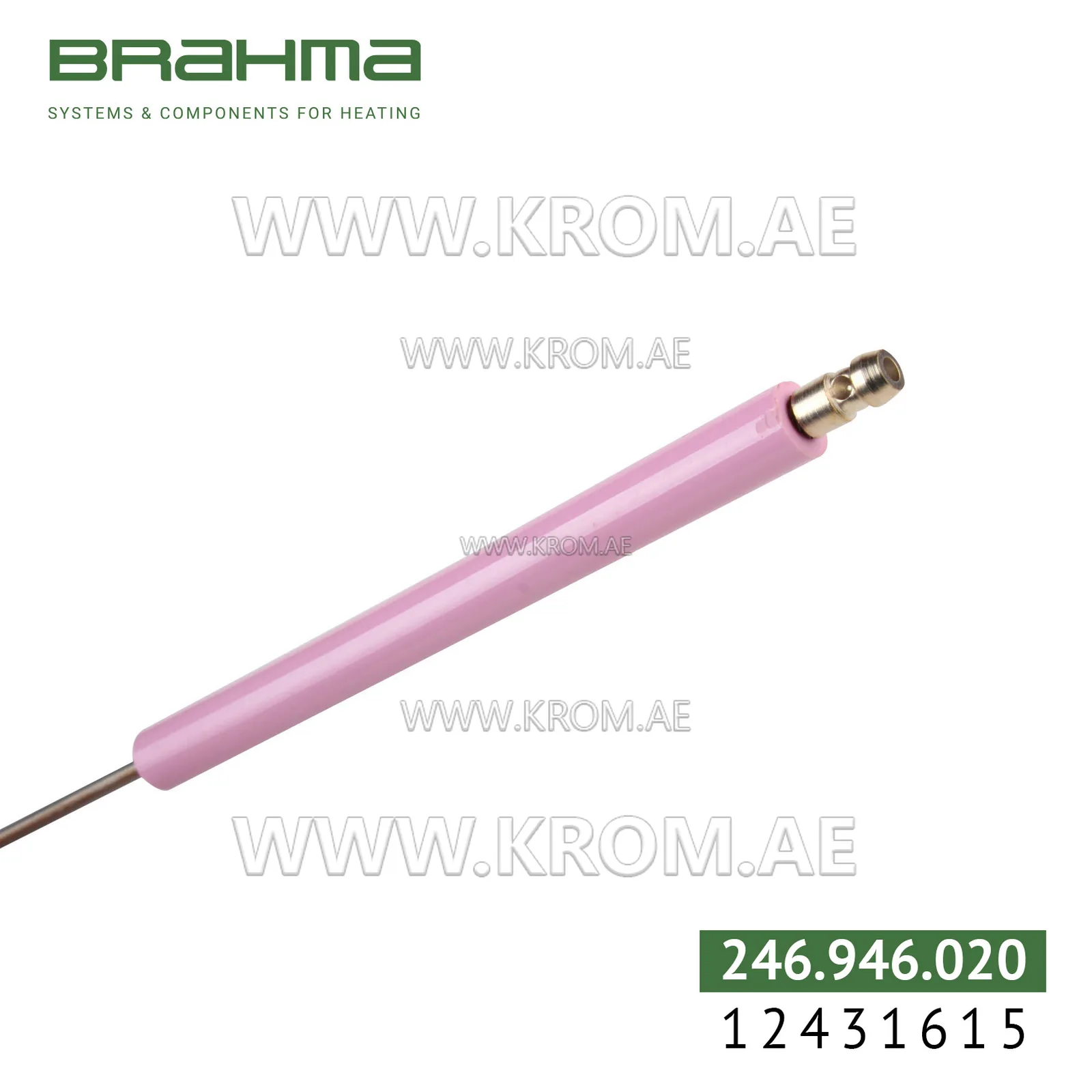 Brahma 12431615 K3,0 ALV 10-120. 300 electrode
