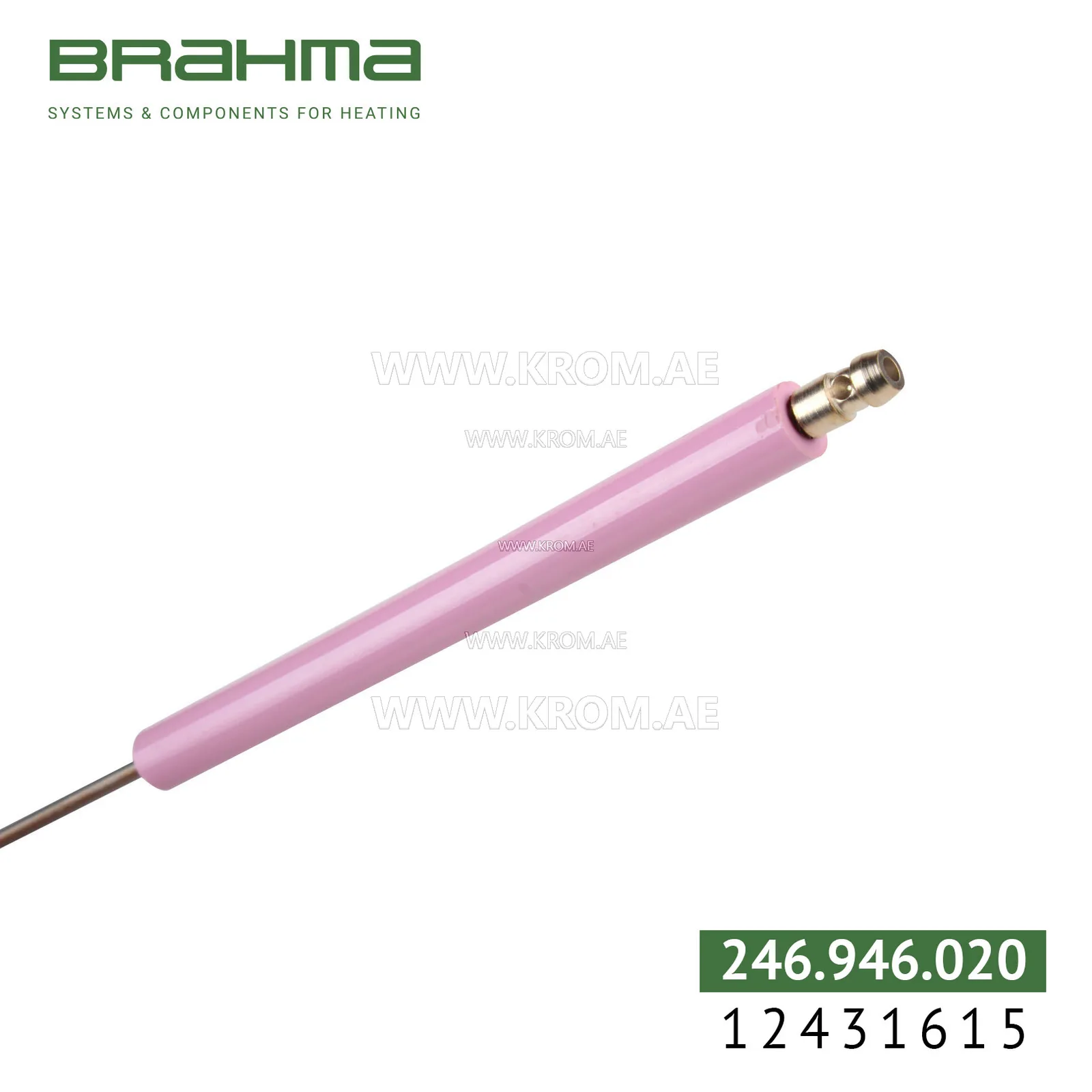 Brahma 12431615 K3,0 ALV 10-120. 300 electrode