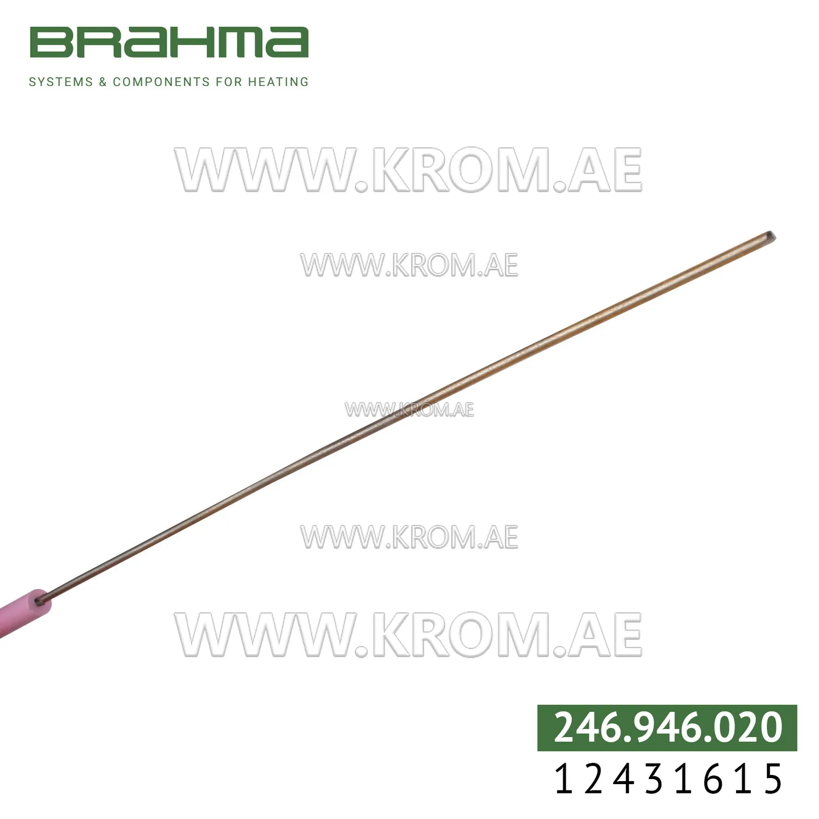 Brahma 12431615 K3,0 ALV 10-120. 300 electrode