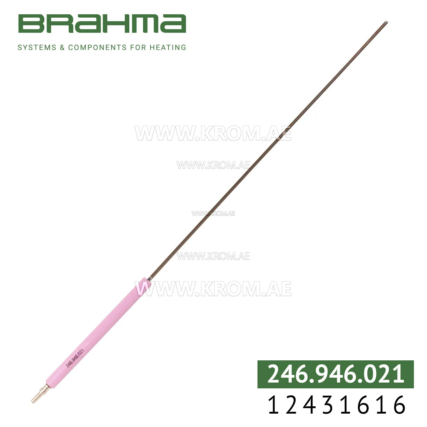 Brahma 12431616 K3,0 ALV 10-120. T4 300 electrode