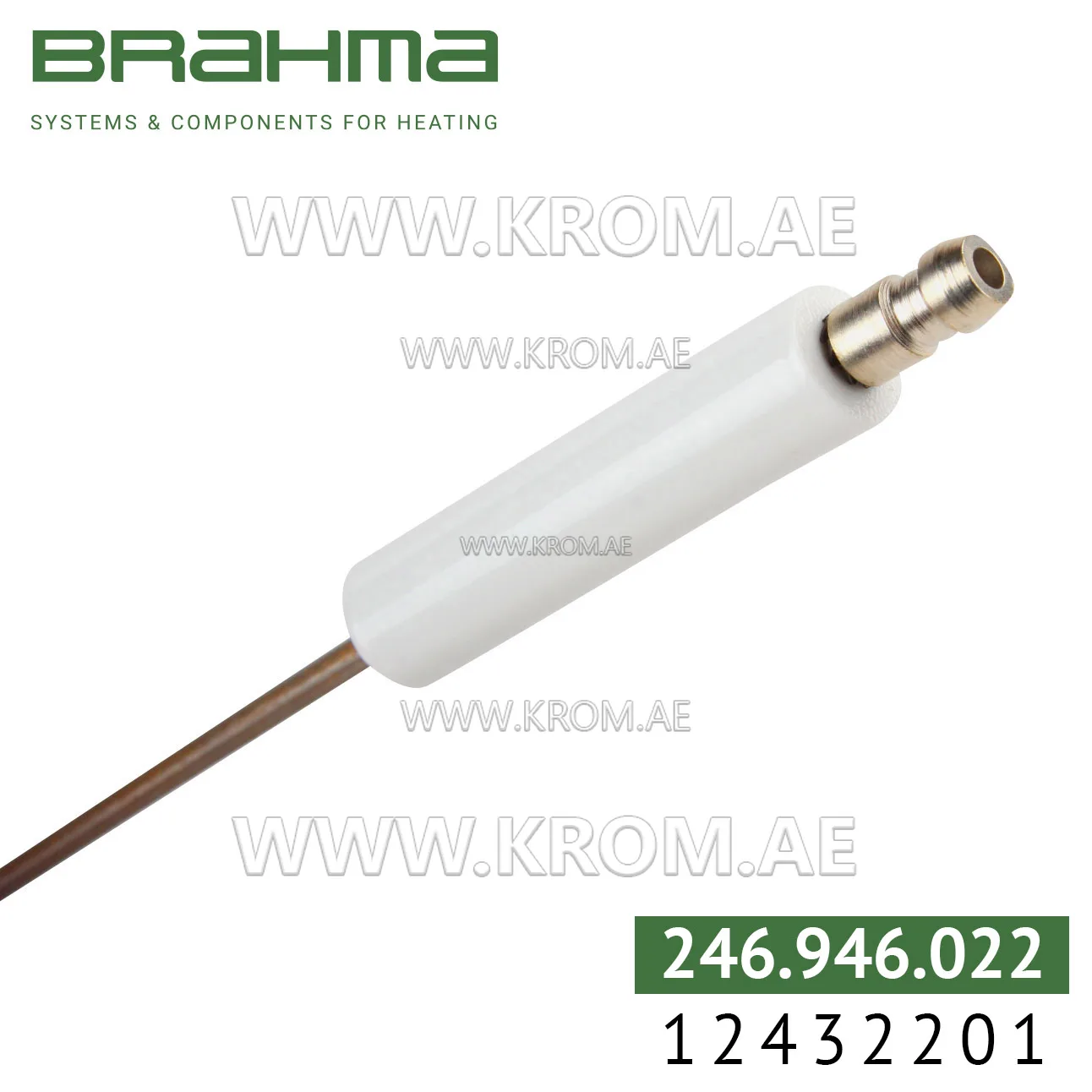 Brahma 12432201 K3,0 ALV 11-50.200 electrode