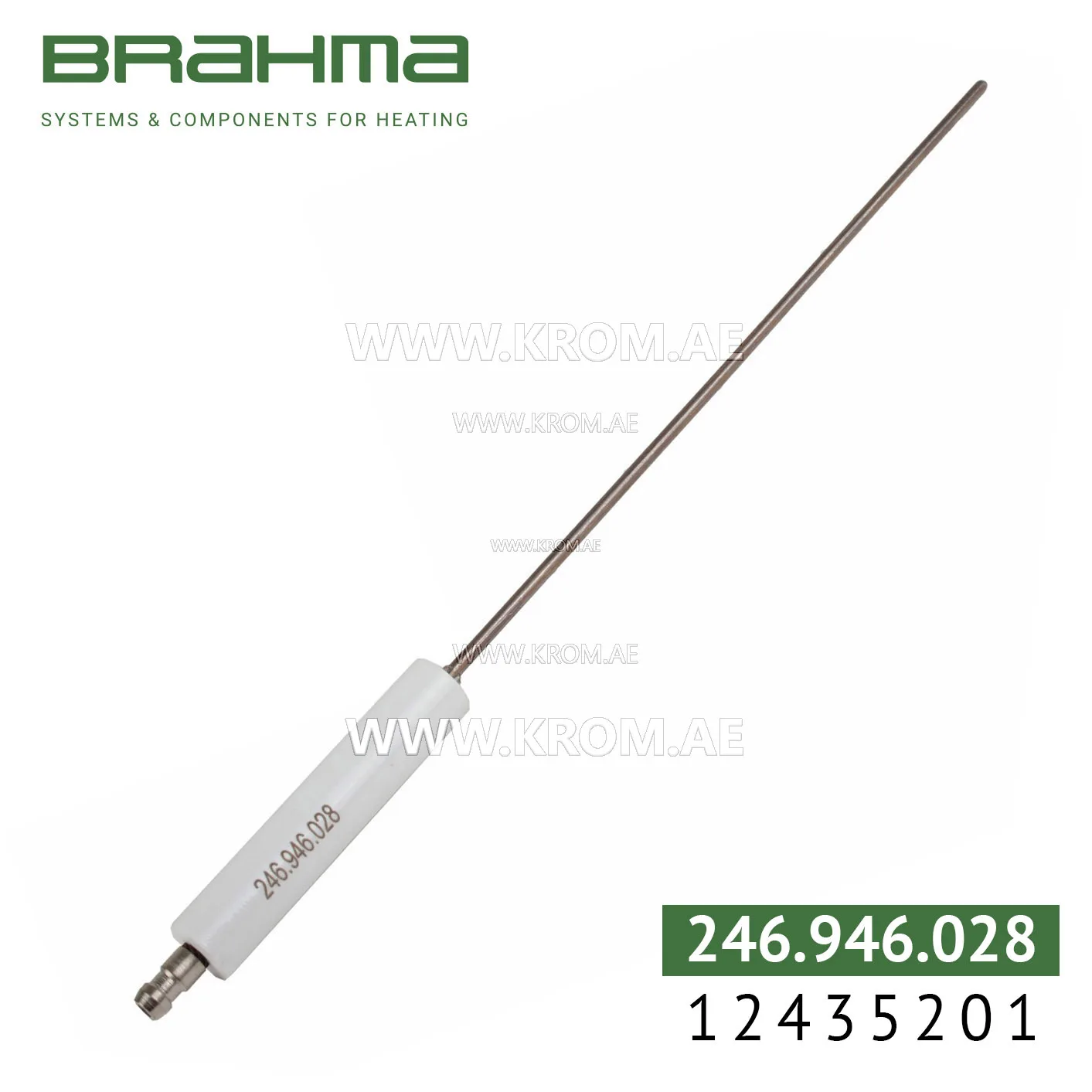 Brahma 12435201 K3,0 ALV 14-67.200 electrode