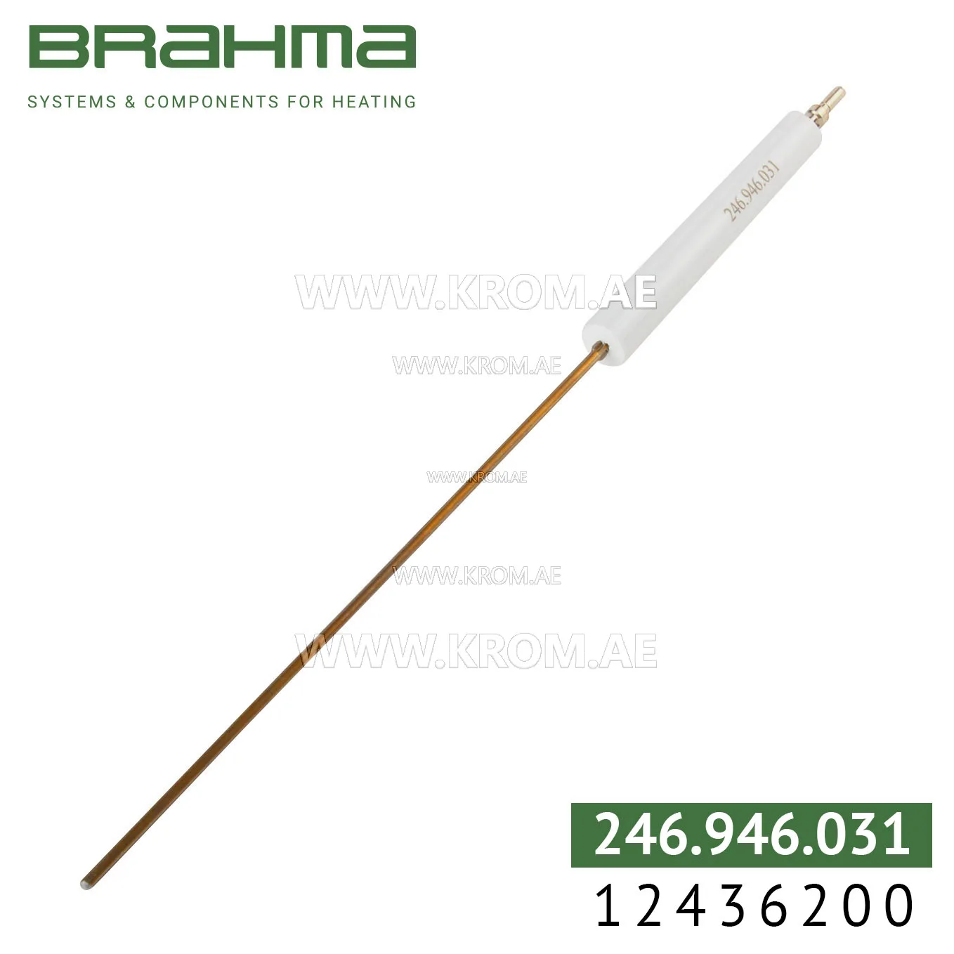Brahma 12436200 K3,0 ALV 14-102. T4 200 electrode