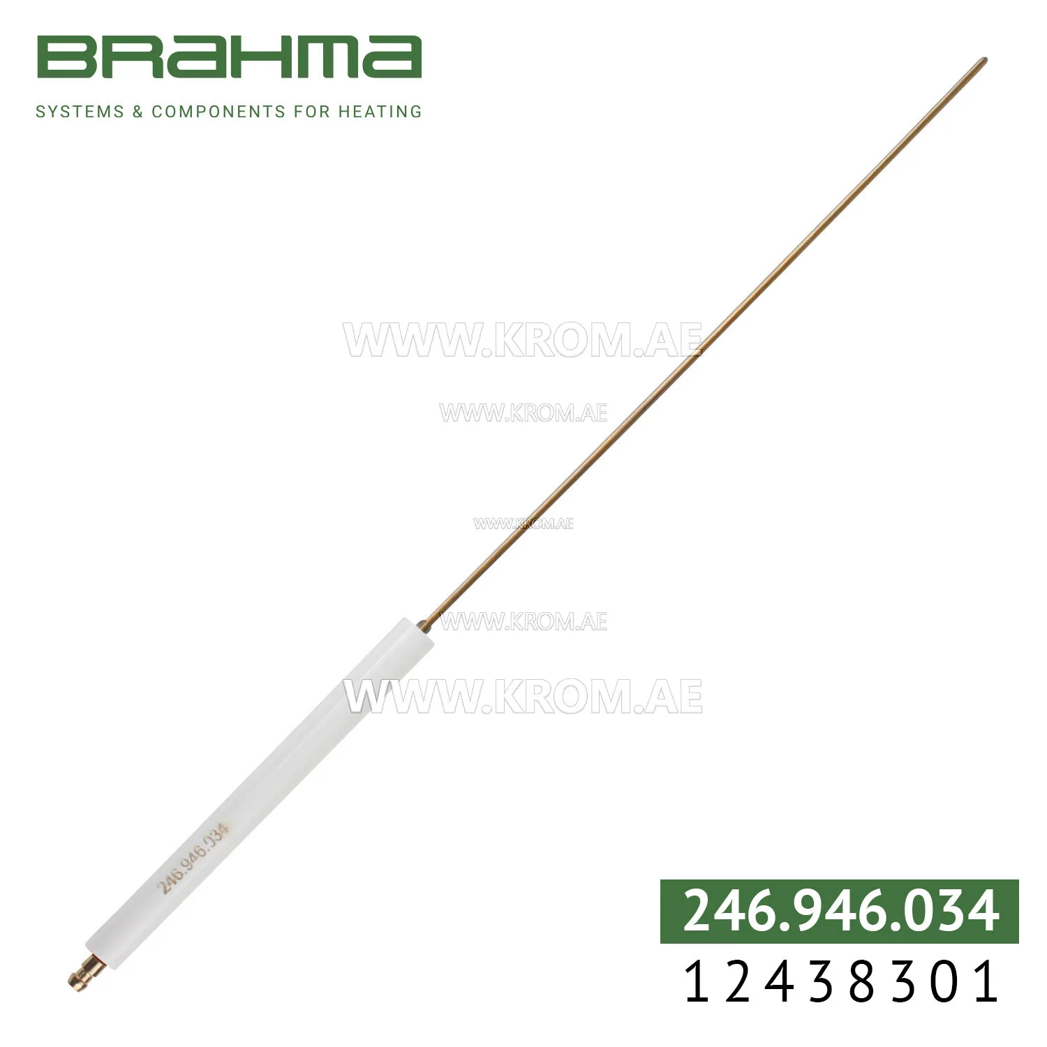 Brahma 12438301 K3,0 ALV 14-152.300 electrode