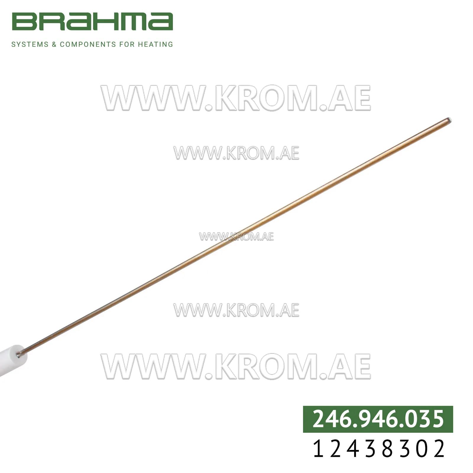 Brahma 12438302 K3,0 ALV 14-152. T4 300 electrode