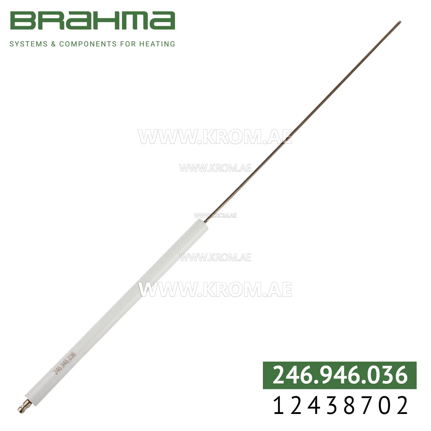 Brahma 12438702 K3,0 ALV 14-230. 300 electrode