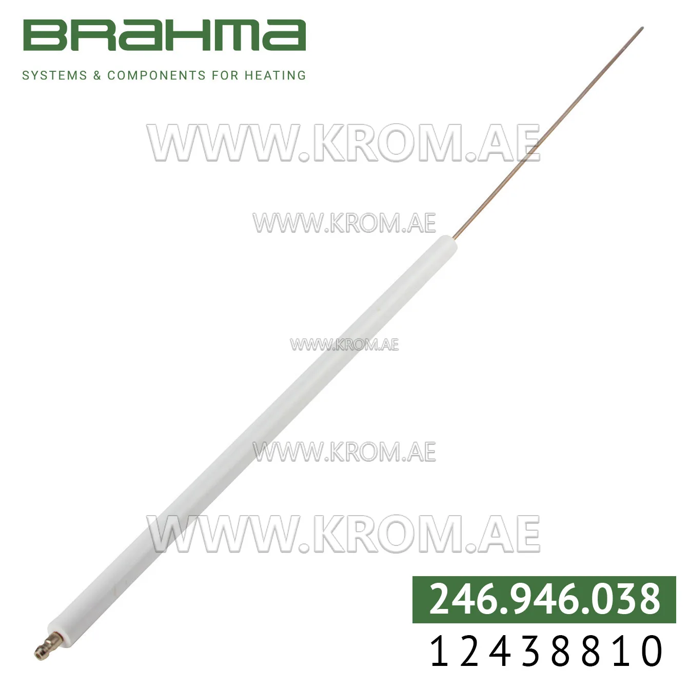 Brahma 12438810 K3,0 ALV 14-350. 300 electrode