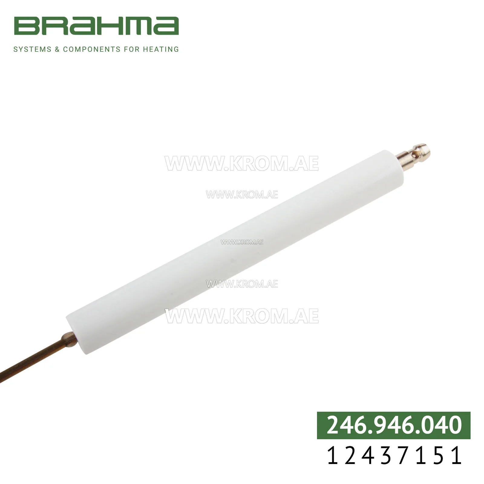 Brahma 12437151 K3,0 ALV 14-120.150 electrode