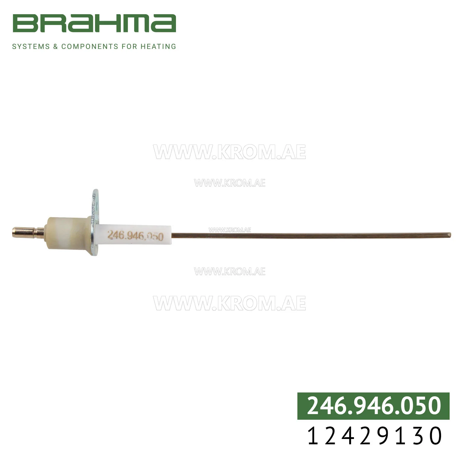 Brahma 12429130 RS27T4 100 electrode
