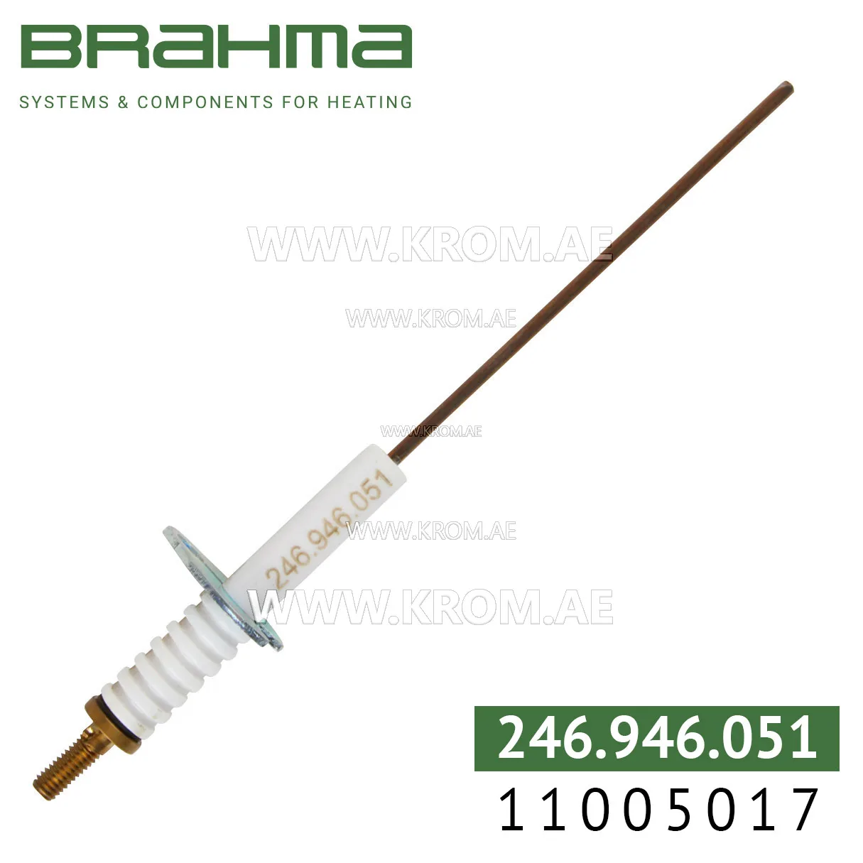 Brahma 11005017 SA27M4 70 electrode