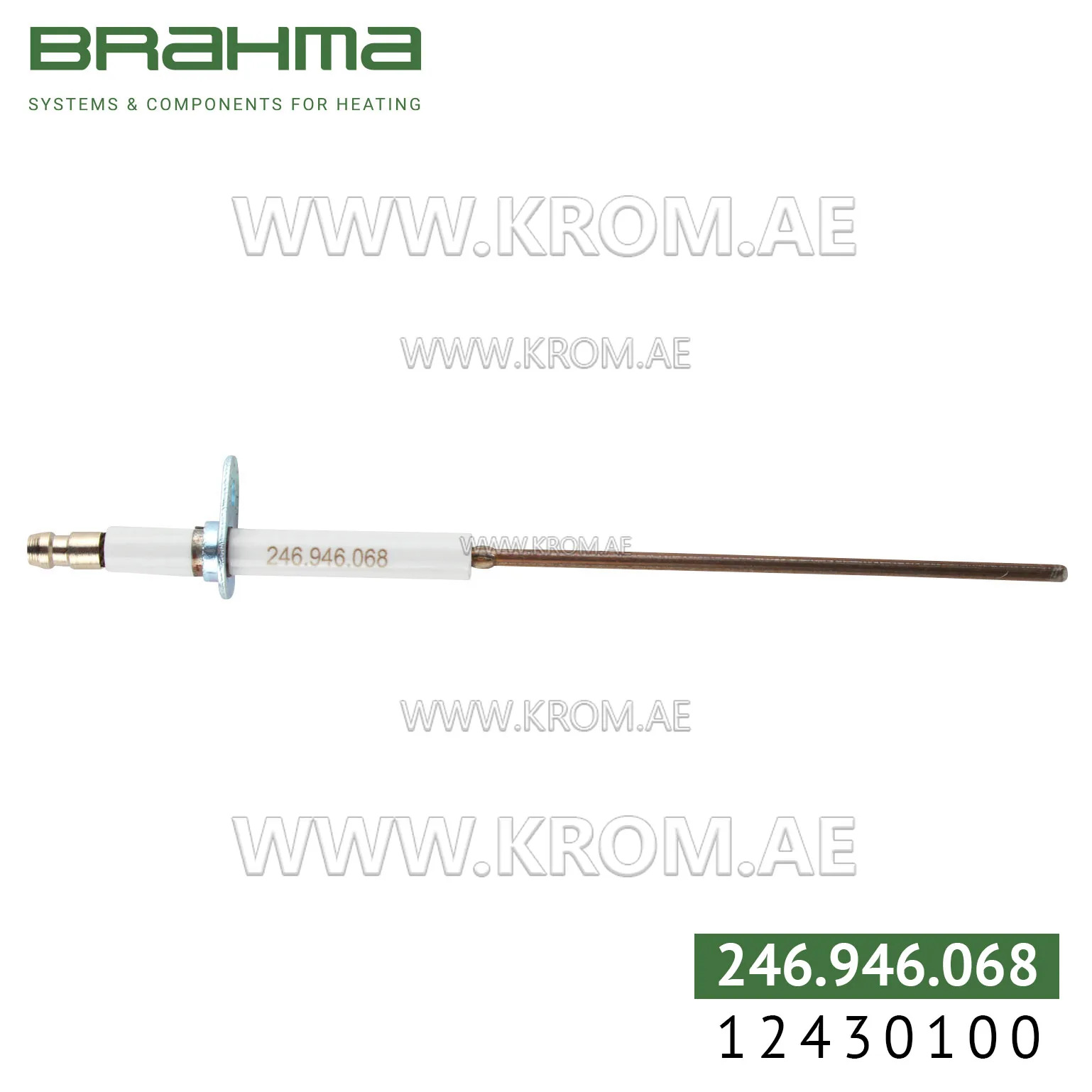 Brahma 12430100 K3,0 SALV 8-60.100 electrode