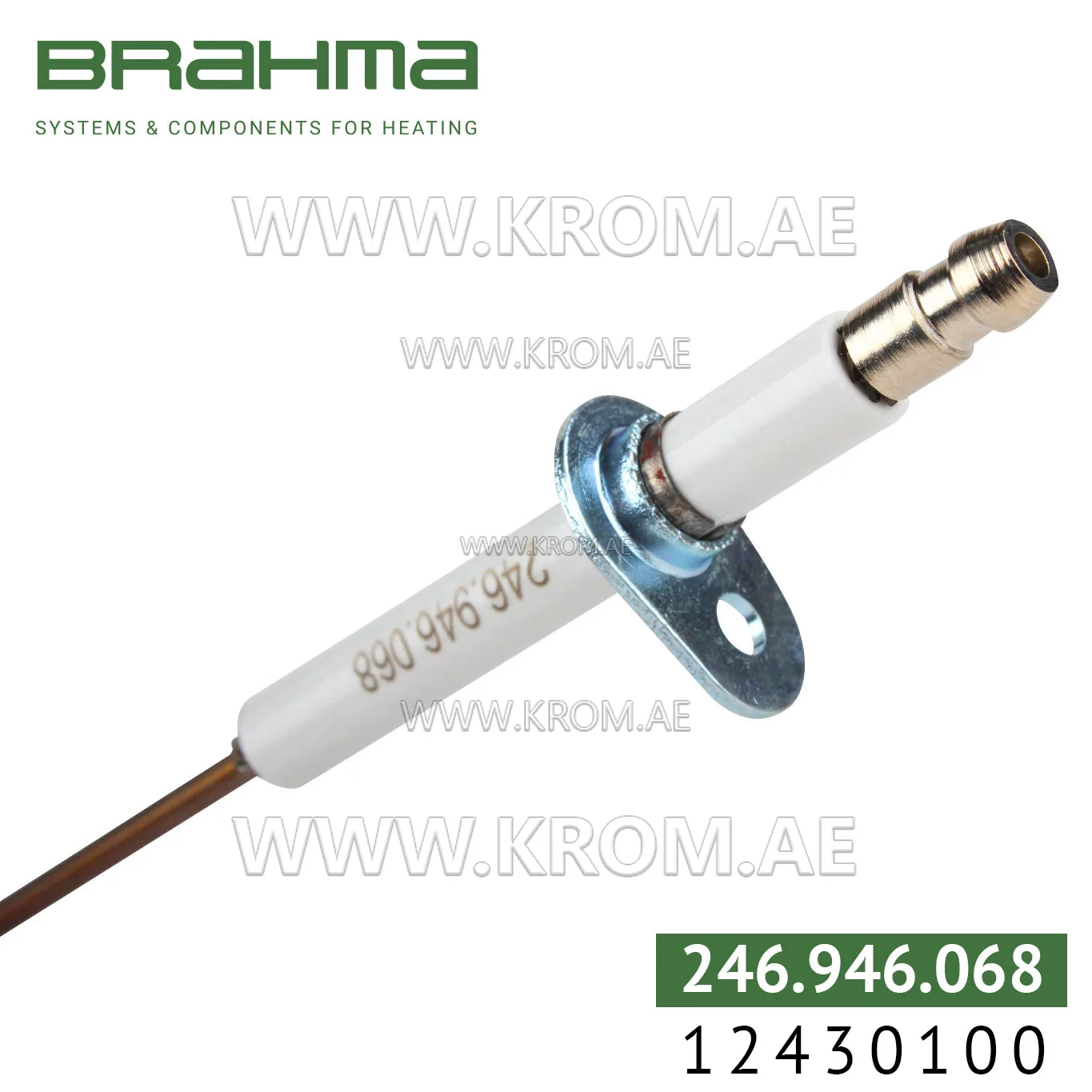 Brahma 12430100 K3,0 SALV 8-60.100 electrode